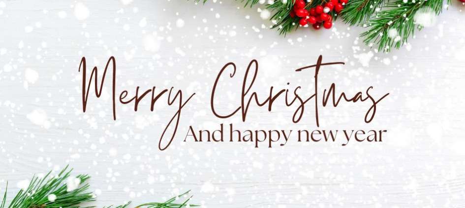 White Simple Christmas Day Facebook Post